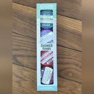 Rinse bath & body pack of 4 shower bombs